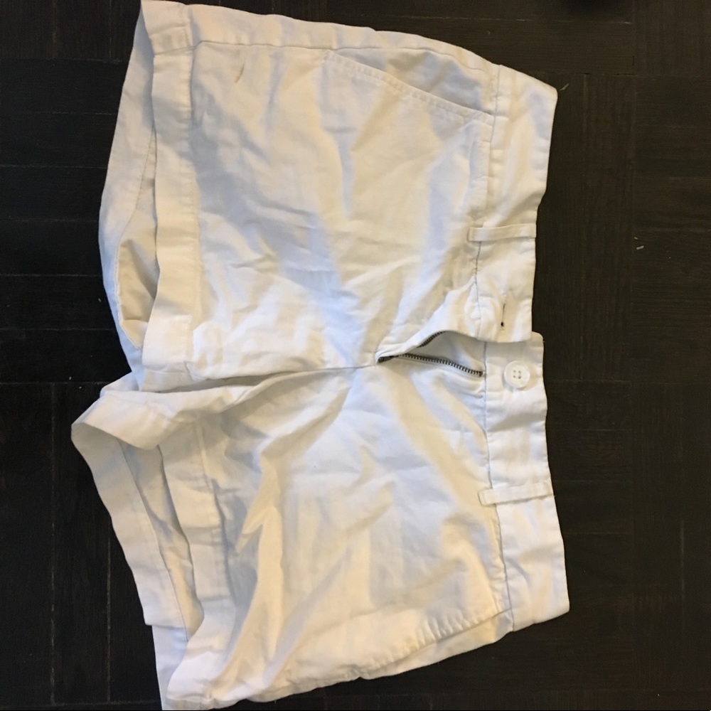 White shorts